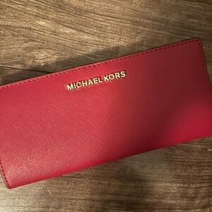 Michael Kors Red Women's Wallet